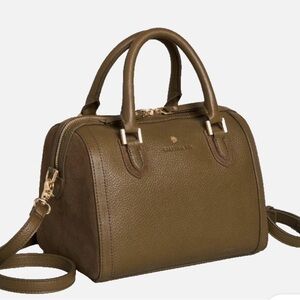 Spartina 449 Moss Green Satchel